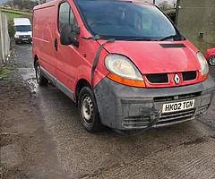 2002 till 2009 vivaro traffic primastar for breaking 1.9 & 2.0