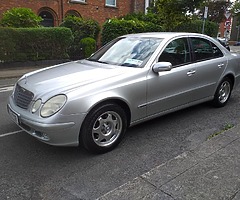 Mercedes Benz E200,fully serviced 113 000 miles, NCT 03/20. TAX 08/19, petrol 1.8 Automatic