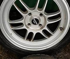 Enkei rpf1 replica alloy wheels