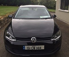 2015 Volkswagen Golf Black 1.6 TDI Bluemotion Match Edition Diesel