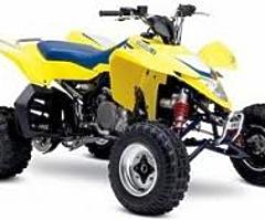 Looking 400cc quad or above