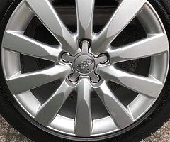17” 2011 Audi A4 genuine alloys - Image 4/4