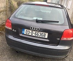 Audi A3 manual 1.6