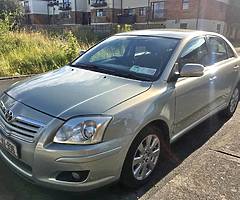 2009 Toyota avensis 1.8 new nct today mint condition low miles 180km