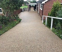 New resin Bound Driveways and Patios