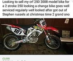 2008 Honda CRF