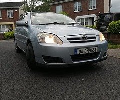 Toyota Corolla 2004 new nct