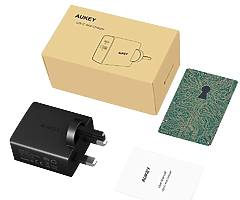 AUKEY USB C Wall Charger Dual Port USB A 5V 2.1A + USB C 5V 3A Mains Charger for iPhone X / 8 / 8 Pl - Image 5/7