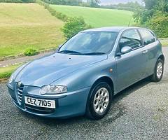 2004 Alfa Romeo 147 JTD (1.9 turbo diesel) - Full 12 months MOT, Low miles & service history!