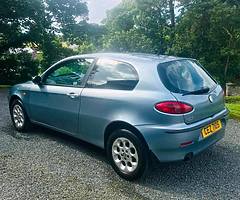 2004 Alfa Romeo 147 JTD (1.9 turbo diesel) - Full 12 months MOT, Low miles & service history!