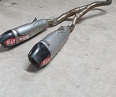 2017- 2018 honda 450 CRF yoshimura RS9 pipes