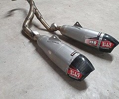 2017- 2018 honda 450 CRF yoshimura RS9 pipes - Image 4/4