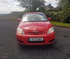 2007 Toyota Corolla 1.4 Luna Sport NCT 30/01/20