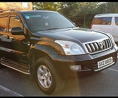 2007 toyota landcruiser Invincible model