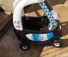 Kids police car