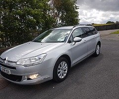 2010 Citroen C5 1.6 HDi 110 BHP VTR NAV Plus FULL SERVICE HISTORY NCT JULY 2020 - Image 2/9