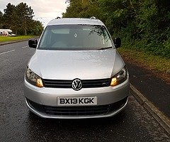 2013 VOLKSWAGEN CADDY VAN 2.0 TDI 140 BHP MANUAL SAT NAV £4950 - Image 7/9