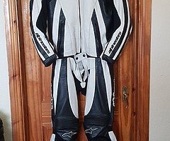 Alpinestar 2 piece leathers