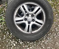 Sportage/Tucson alloys