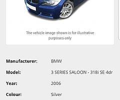 BMW 311i SE 4dr saloon 2006 - Image 4/4