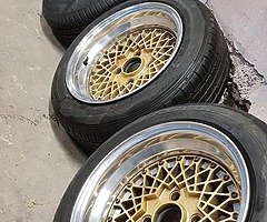 14" Rays volk mesh wheels - Image 2/5