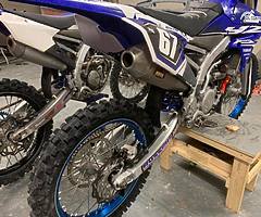 Low hour 2018 and 2015 yzf250 swap p/x sale - Image 4/7