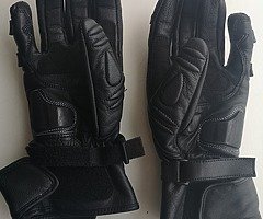 Motorcycle leather gloves - Image 3/6