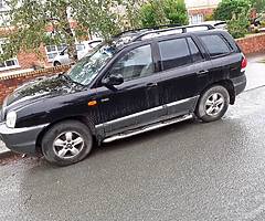 05 manual diesel 4wd hyundai sante fee