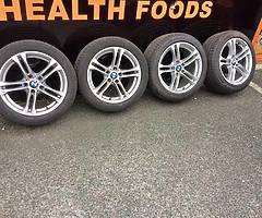 18’ Genuine BMW 5x120 alloy wheels