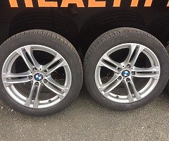 18’ Genuine BMW 5x120 alloy wheels