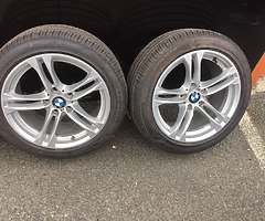 18’ Genuine BMW 5x120 alloy wheels