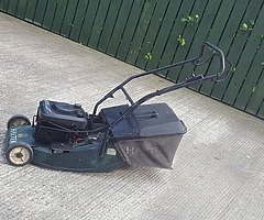 hayter Harrier self drive lawnmower