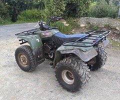 Yamaha big bear 350 2wd