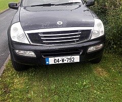 04 sangyong rexton 03/20 cvrt