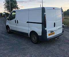 2006 vivaro Traffic 1.9 in for breaking