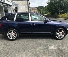 2004 Porsche Cayenne 4.5 S V8 340bhp 165k mls in Dark Sea Blue with Tan Leather Interior. 4950 - Image 6/10