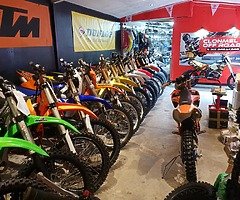 Motocross enduro and trials bikes for sale and for parts..