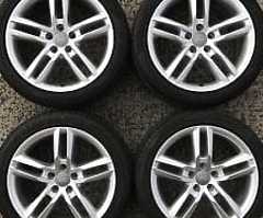 RARE 19 AUDI ALLOYS