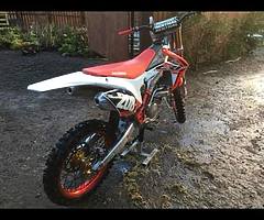 2016 crf 250 only 56hrs on it