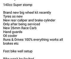 140cc super stomp big wheel