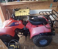 Suzuki farm quad