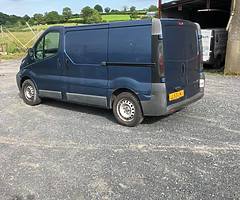 2004 Vivaro psv Feb Twin sliding doors Trade in to clear