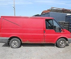 FORD TRANSIT FOR BREAKING