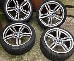 19 M Sport alloys and tyres