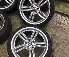 19 M Sport alloys and tyres