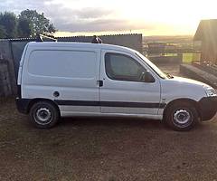 2007 Peugeot partner van