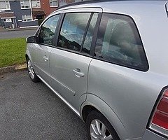 06 opel zafira 7 seater