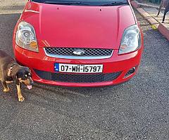 2007 Ford fiesta 1.2.