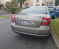 Toyota Avensis 06 1.6 manual - Image 5/5