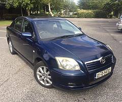 Toyota avensis Nct 06/20 Tax 10/19 Manual